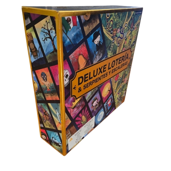 Deluxe Loteria & Serpientes Y Escaleras Board Game - Picture 6 of 6